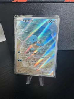 Squirtle 170/165 Sv: Scarlet & Violet 151 Illustration Rare Holo Pokemon TCG NM - Image 1