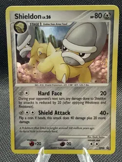 Shieldon DP08 Pokemon Diamond and Pearl Promos Black Star Holo Lightly Played - Image 1