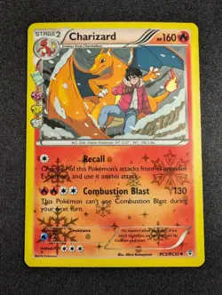 Pokemon Charizard RC5/RC32 Holo Rare Generations: Radiant Collection NM - Image 1