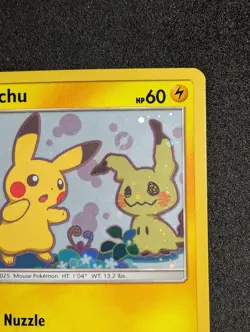 Pokemon Pikachu SM162 Holo Rare Black Star Promo NM - Image 3