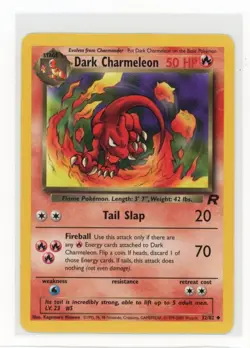 Pokemon Team Rocket #32/82 Dark Charmeleon - Image 1