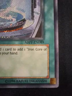 Core Transport Unit ABPF-EN089 Absolute Powerforce 1st Edition | LP Secret Rare - Image 3