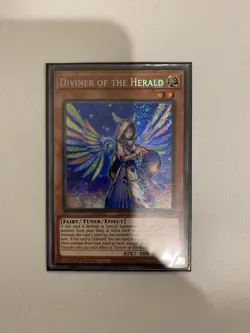 Yugioh Diviner of the Herald LIOV-EN000 Secret Rare 1st Ed - Image 1