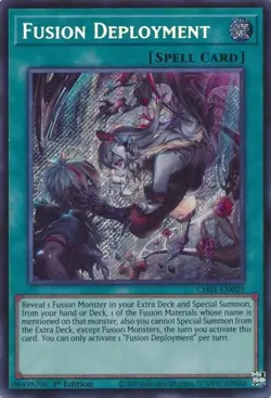 Fusion Deployment Secret Rare Yugioh Chronicles Deck CH01 - Image 1