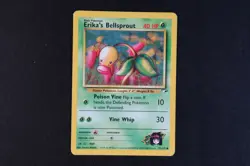 Erika's Bellsprout 75/132 Non Holo Common Pokemon TCG Card Gym Heroes Light Play - Image 1
