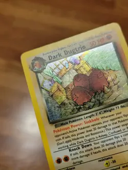 2000 Dark Dugtrio - Holo Rare - WOTC 6/82 Team Rocket Pokemon Card - PL - Image 3