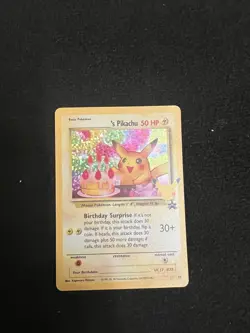 Pokemon TCG Birthday Pikachu Trading Card #24 Celebrations Classic Collection - Image 1