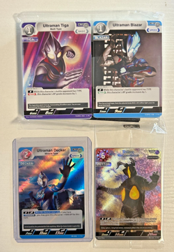 Ultraman Card Game Convention Exclusive Promos & Demo Decks - Never Opened NM - Image 1