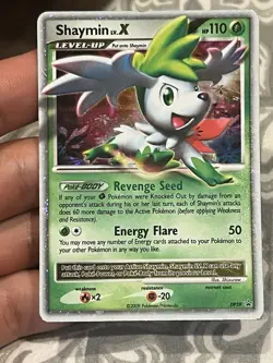 Shaymin LV.X - DP39 - Pokemon Diamond & Pearl Promo Ultra Rare Card LP - Image 1