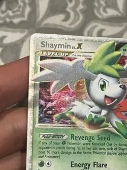 Shaymin LV.X - DP39 - Pokemon Diamond & Pearl Promo Ultra Rare Card LP - Image 2