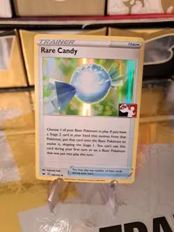 Rare Candy Holo Pokemon Prize Pack Series 1 Promo Pokemon Card NM/LP - Image 1