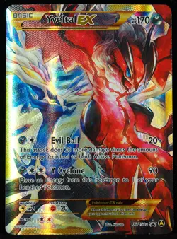 Yveltal EX #XY150a NM Pokemon Card - Image 1
