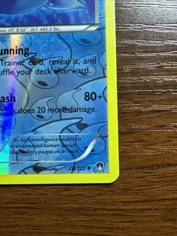 Lapras Uncommon Reverse Holo Card XY BREAKpoint 28/122 Pokemon TCG Lightly Play - Image 4