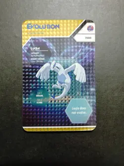 Pokemon Lugia 2015 Kelloggs India Holo Promo Evolution Index Card Foil XY - Image 1