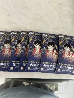 One Piece ROMANCE DAWN - TCG English Sleeved Booster Pack Sealed 12-Cards OP-01 - Image 3