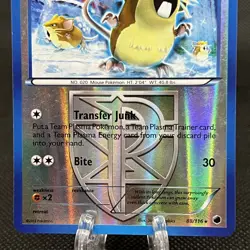 Pokemon Card Raticate Plasma Freeze Reverse Holo Rare 88/116 LP - Image 3