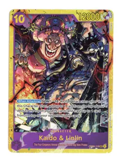 Kaido & Linlin OP08-119 SEC One Piece Two Legends Card - Image 1
