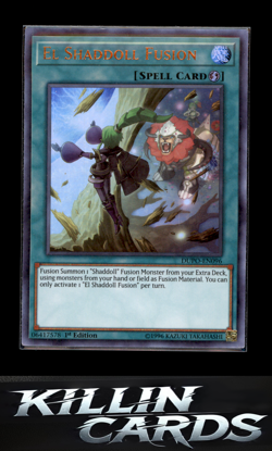 1st Edition El Shaddoll Fusion DUPO-EN096 Ultra Rare Duel Power YuGiOh Card LP - Image 1