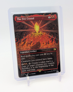 MTG - The Fire Crystal - Borderless Rare #337 - Final Fantasy NM - Image 1