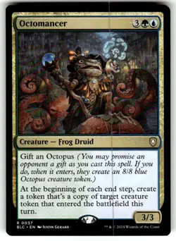 Octomancer 0037 Rare Non Foil Bloomburrow Commander MTG Near Mint - Image 1