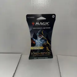 MTG The Lord of the Rings: Tales of Middle-Earth Sleeved Set Booster pack, new! - Image 1