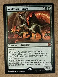 Vaultborn Tyrant - Outlaws of Thunder Junction: The Big Score - NM MTG - Image 1