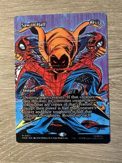 Magic - Spider Man - Saw in Half - Full Art - Mythic - 0021 - Image 1