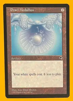 MTG PEARL MEDALLION Tempest (OldManMTG 010-760) - Image 1
