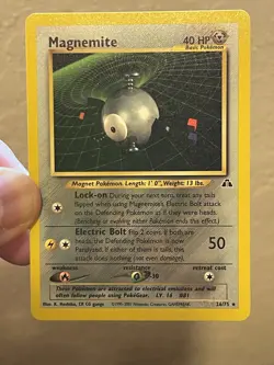 Pokemon TCG Magnemite 26/75 Neo Discovery LP - Image 2