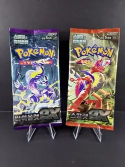 Pokemon TCG Japanese Scarlet EX & Violet EX Booster Packs SV1S SV1V US Seller - Image 1