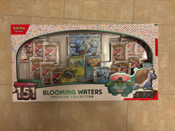 Pokemon TCG Scarlet & Violet 151 Blooming Waters Premium Collection Box Sealed - Image 1