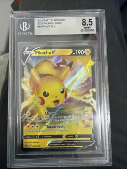 2020 Pokemon SWSH Vivid Voltage Pikachu v 043/185 - Image 1