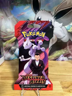 NEW Pokemon Destined Rivals Sleeved Booster Pack Sealed - Image 1