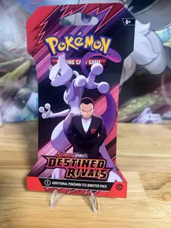 NEW Pokemon Destined Rivals Sleeved Booster Pack Sealed - Image 3