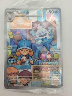 Pokemon TCG Vanillish Snowflake Stamped SEALED 190/182 Holiday Calendar NM - Image 1