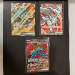 Pokemon TCG Full Art EX Ultra Rare Lot Of 3 All Near Mint Condition - Image 1