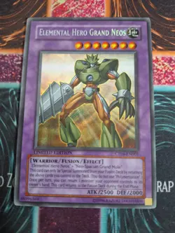 Yu-Gi-Oh! Elemental Hero Grand Neos CT04-EN001 Secret Rare Limited NM a1/ - Image 1