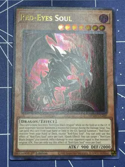 Yu-Gi-Oh Red-Eyes Soul MP24-EN260 1st Edition Ultra Rare VLP - Image 2