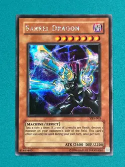 Yugioh Barrel Dragon VB5-003 Prismatic Secret NM ASIAN ENGLISH - Image 1
