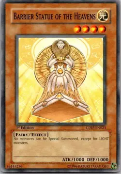 Barrier Statue of the Heavens CDIP-EN023 Cyberdark Impact-1st Edition - Image 1