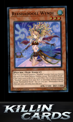 1st Edition Reeshaddoll Wendi SDSH-EN002 Super Rare Structure Deck: Shaddoll Sho - Image 1