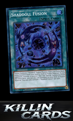 1st Edition Shaddoll Fusion SDSH-EN049 Super Rare Structure Deck: Shaddoll Showd - Image 1