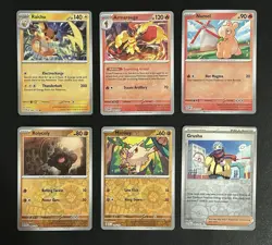 Lot of 61 Pokemon Reverse Holo Cards - Paradox Rift & Paldea Evolved No Doubles - Image 2