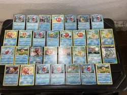 (30) Gyarados CARDS LOT VTG HOLO STAMP VTG Reverse Magikarp Go Ex - Image 1