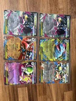 Pokemon Mega Evolutions Ex Card Lot - Image 1