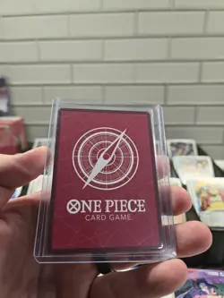 Monkey D. Luffy Trading Card One Piece TCG OP13-001 Leader Parallel NM - Image 2
