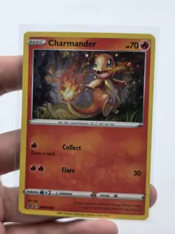 Charmander SWSH092 NM Promo Rare Holo Foil Pokemon Card - Image 1