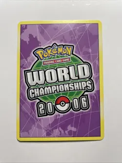 Squirtle Pokemon World Championships Decks #83 2006 TCG Card - Image 2