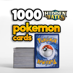 1000 Hidden Fates Pokemon Cards - Bulk Lot Pack - Image 1