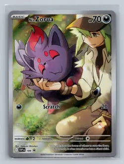 N's Zorua Pokemon SV: Scarlet & Violet Promo Cards #189 - Image 1